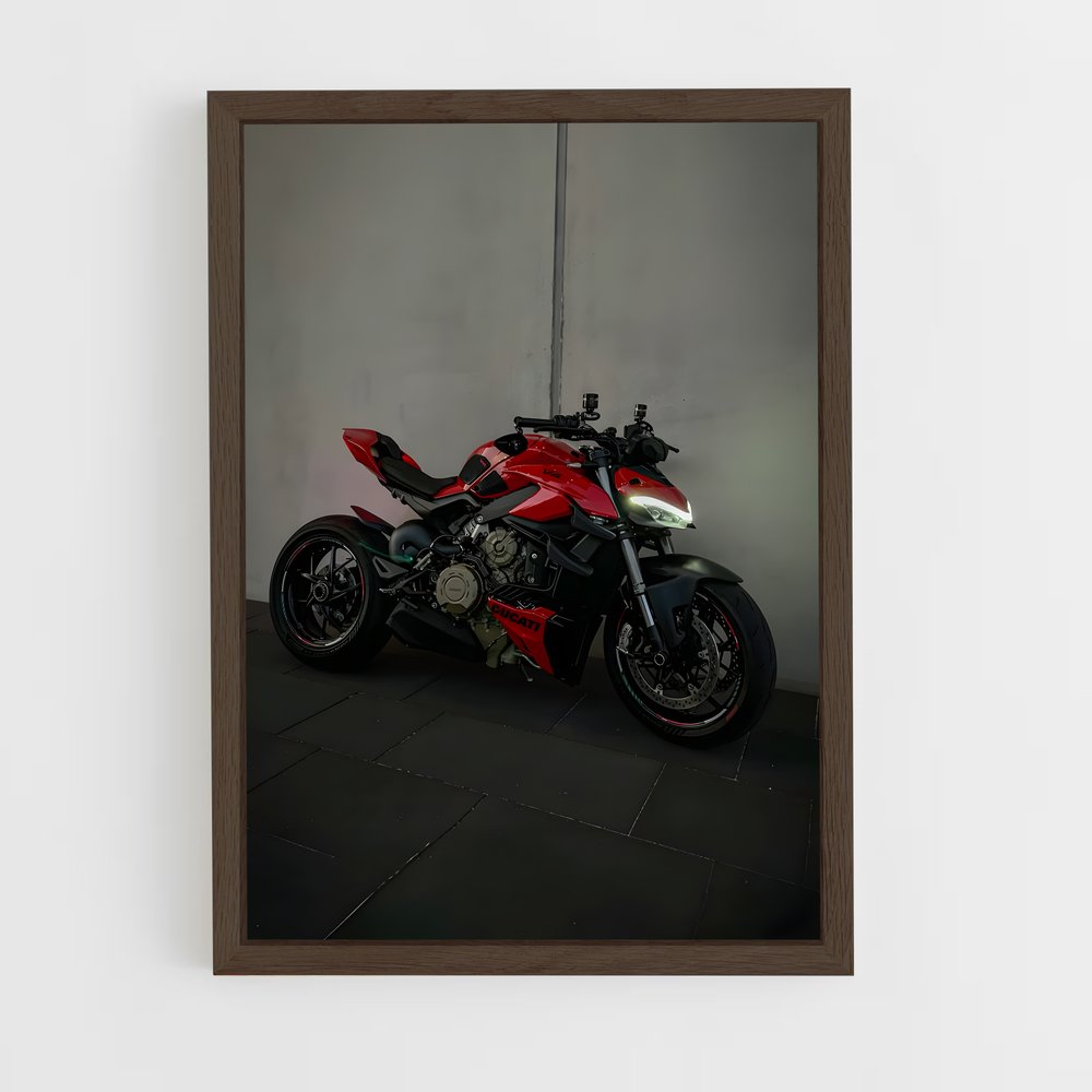 Poster Streetfighter v audacieux – affiche Ducati (vue 5)